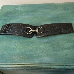 Black Fashion Belt